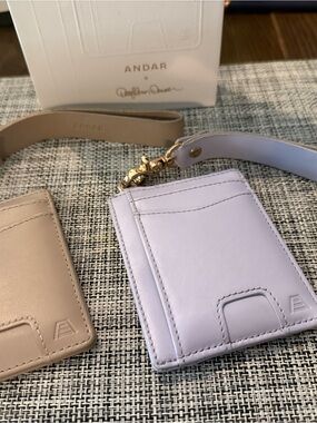 ANDAR Denner Wallets Lilac & Monsoon